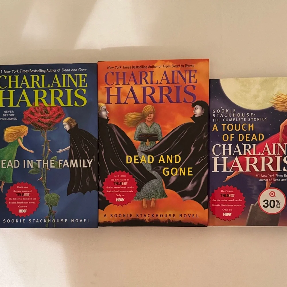 Charlaine Harris Hardcover Book Set (3 Books)